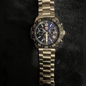 Luminox 3143 Unisex Adults Black And Blue Watch - XS3143